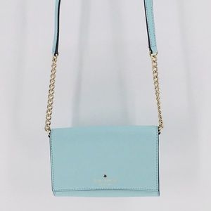 ♠️ Kate  Spade Blue Small Flap Crossbody ♠️